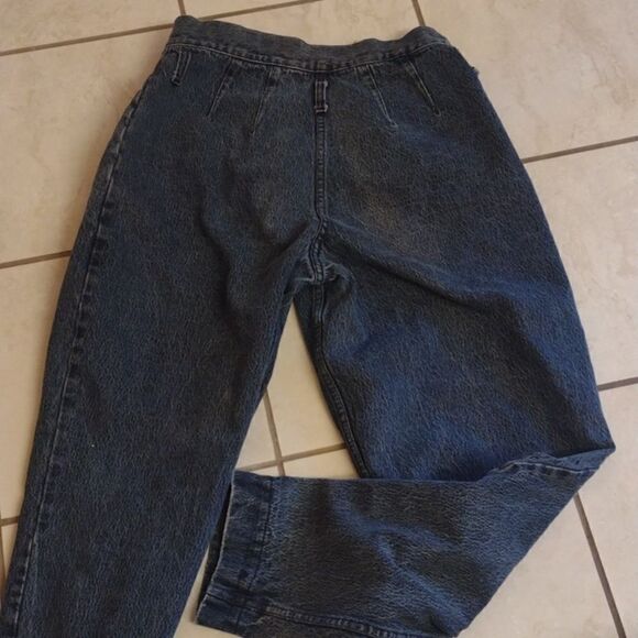 Brittania Vintage mom jean 80s high waist no back pockets - Picture 7 of 16